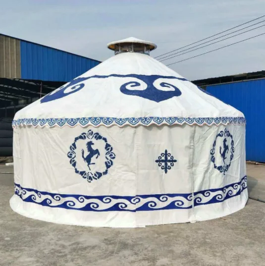 Best price Factory price traditional mongolian yurt for four seasons used Luxury yurt