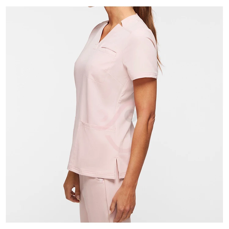 Wholesale high quality uniformes medicos short sleeve hospital medical spa uniform women