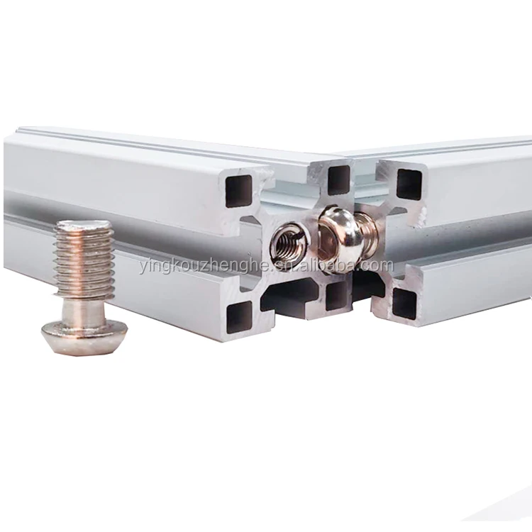 Strut assembly aluminium extrusion 2020 3030 4040 4545 3090 3060 4080 t slot profiles