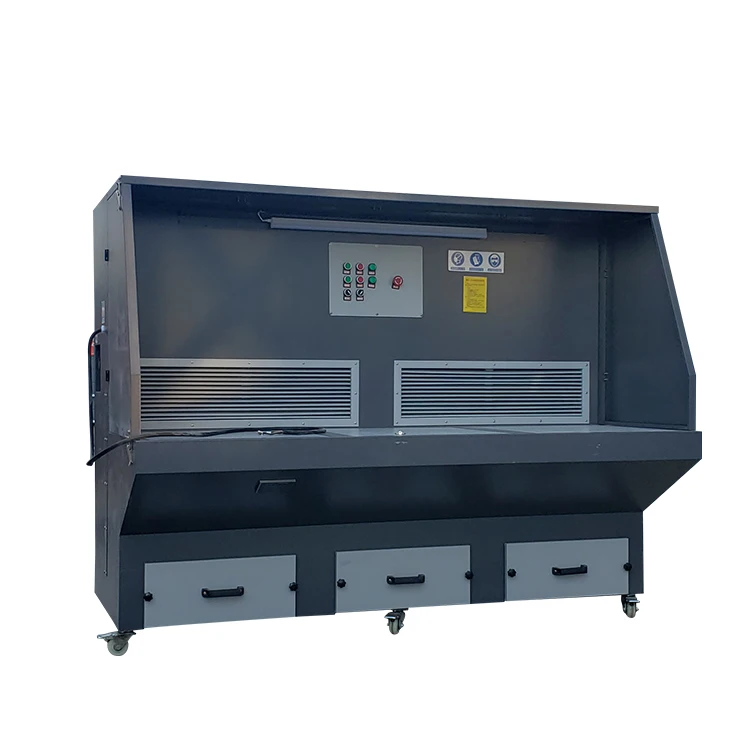 High-efficiency Grinding polishing sanding use downdraft table Sanding dust collection table