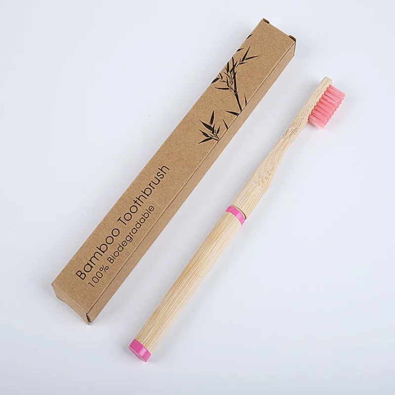 Eco-friendly Nano Bamboo Toothbrush for Adult Super Soft Biodegradable Nano Teeth Brush