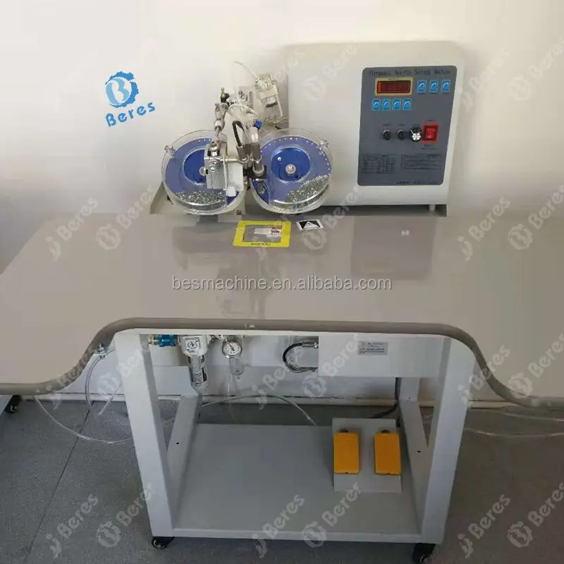 Made In China Hot Fix Rhinestone Setting Machine  Hot Fix Ultrasonic Rhinestone Setting Machine