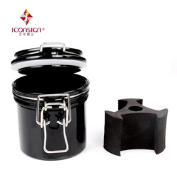 Контейнер для клея, высококачественный удобный контейнер для клея для наращивания ресниц с индивидуальным контейнером для клея