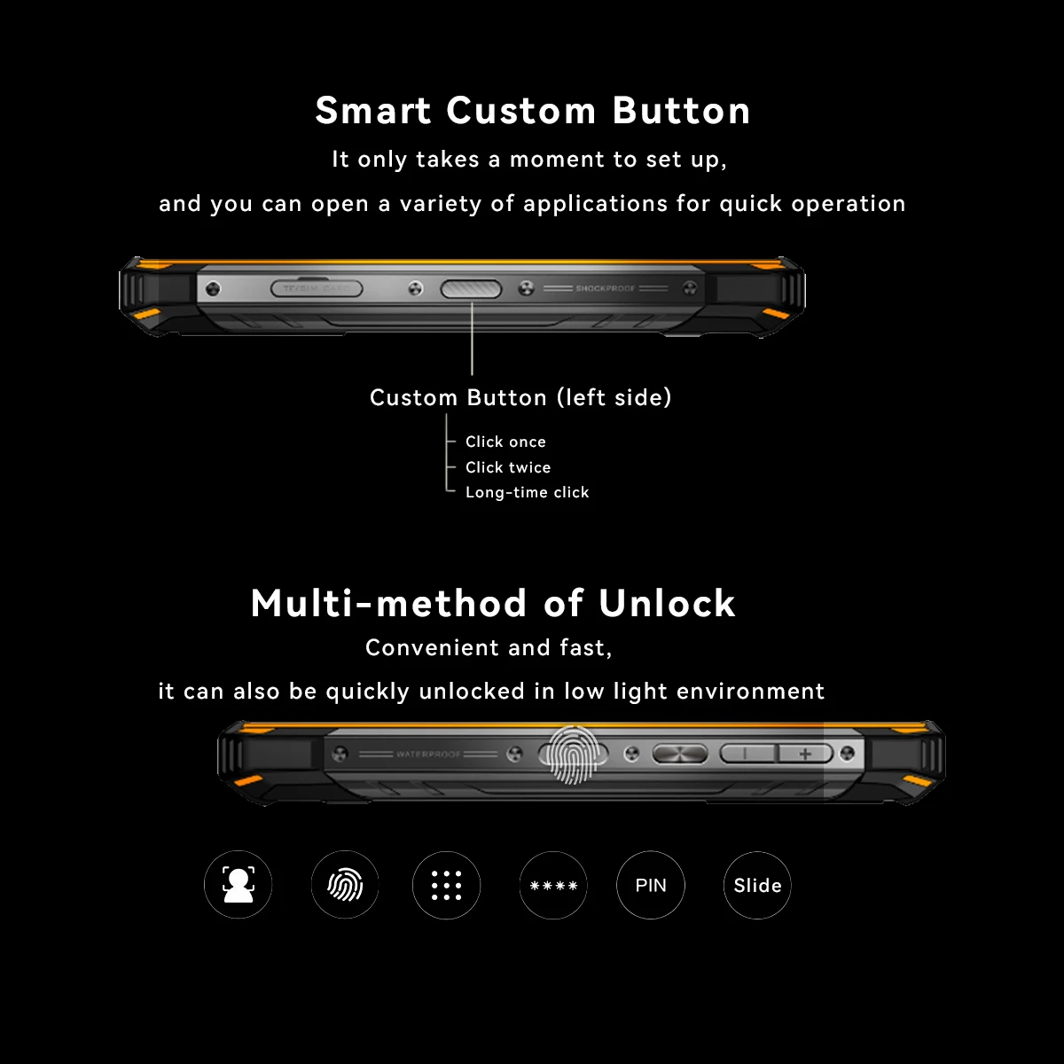 Dorland Smart Touch Screen EX_08 Water Proof Ip68 Waterpoof ex proof mobile phone