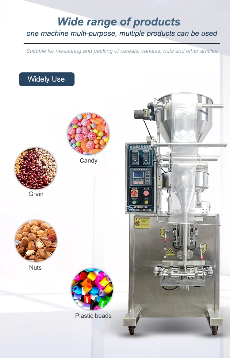 Measuring Cup High Quality Rice Beans Salt Sugar Sachet Packing Machine