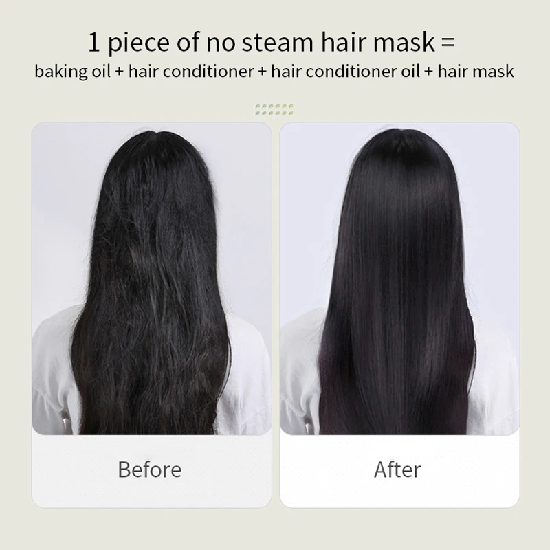  OEM/ODM Private Label Nourishing Hair Mask Treatment Cap Spa Self-heating Steam