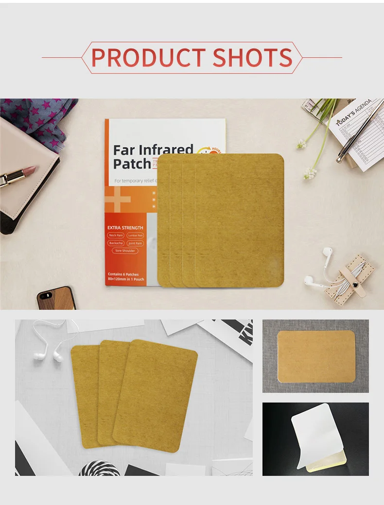 Direct Factory Body Muscle Pain Reliever Far Infrared Lower Back Pain Relief Patch natural herbal essence patch