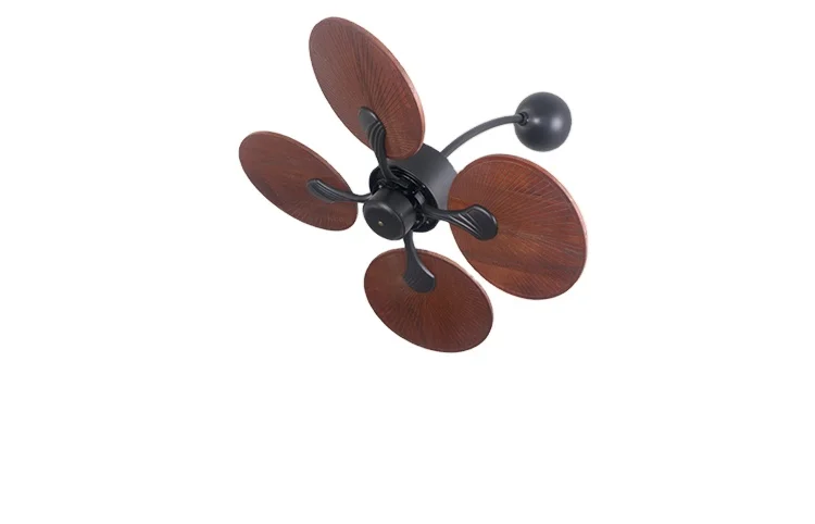 YOUKAIN New Design energy saving small ceiling fan wood wall mounted fan remote control ceiling fan