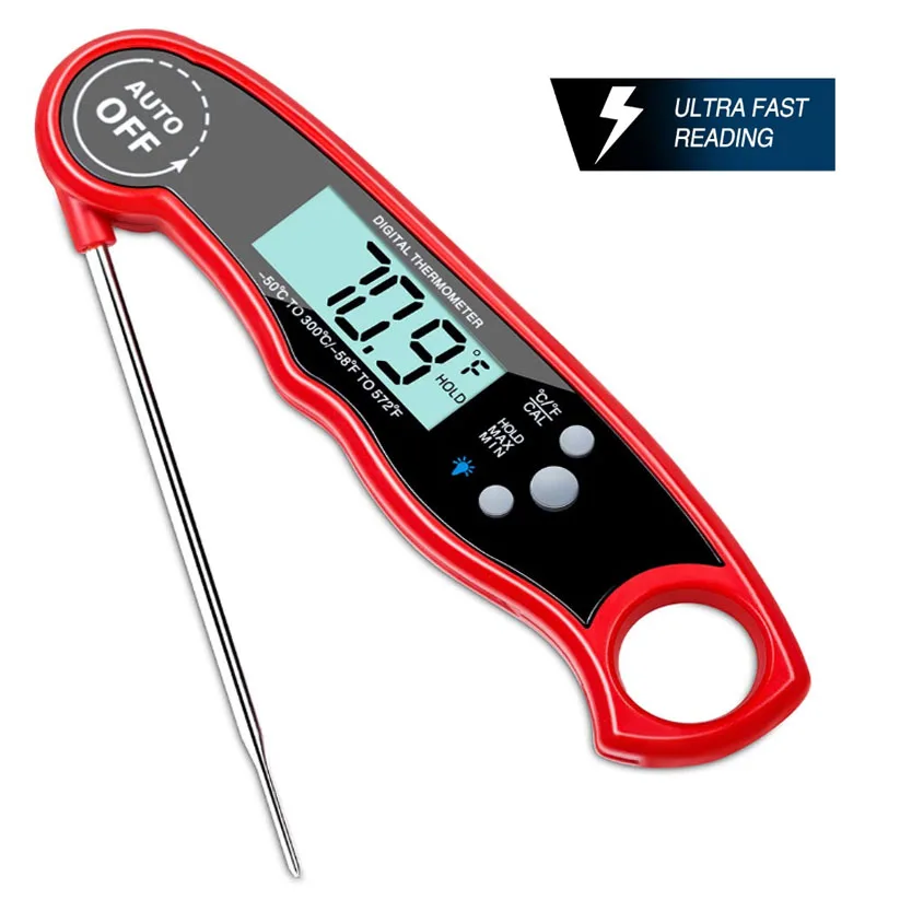 Household Convenient and practical digital meat thermometer with super fast response time for baking cooking grill