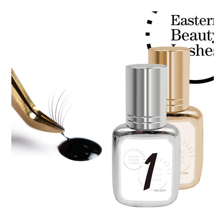 Wholesale Custom Logo No Burn Formaldehyde Free 0.5-1s 10ml High Quality Lash Extension Adhesive Glue For Eyelash Extensions