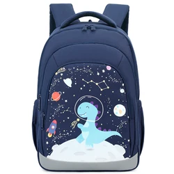 Детский рюкзак с мультипликационным динозавром, школьные ранцы для мальчиков и девочек, детские сублимационные сумки для книг