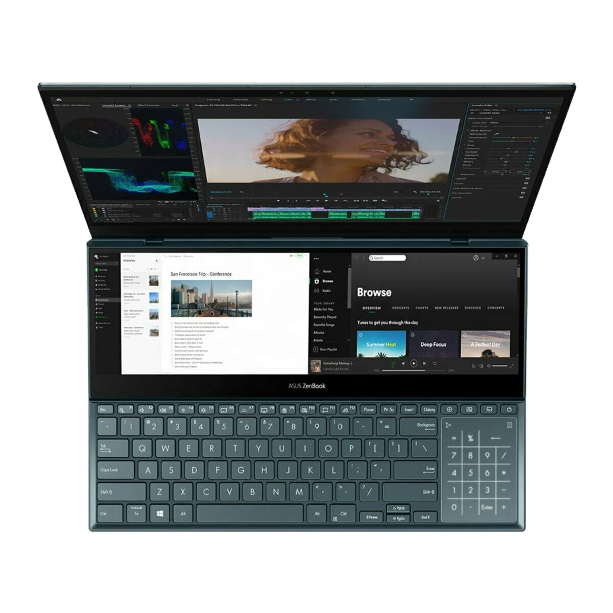 JIESHUO New Sealed Rog ZenBook Duolntel PRO Duo 16 Core i9 32GB RAM 1TB SSD Laptop GeForce RTX 3070