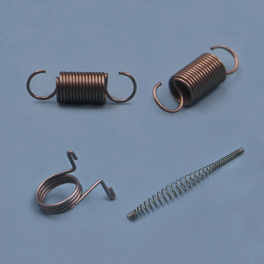 Hot Sale High Stress Stainless Steel Custom Extension Springs Manufacturer 0.3mm 0.4mm 0.5mm 0.6mm 0.7mm 1.0mm