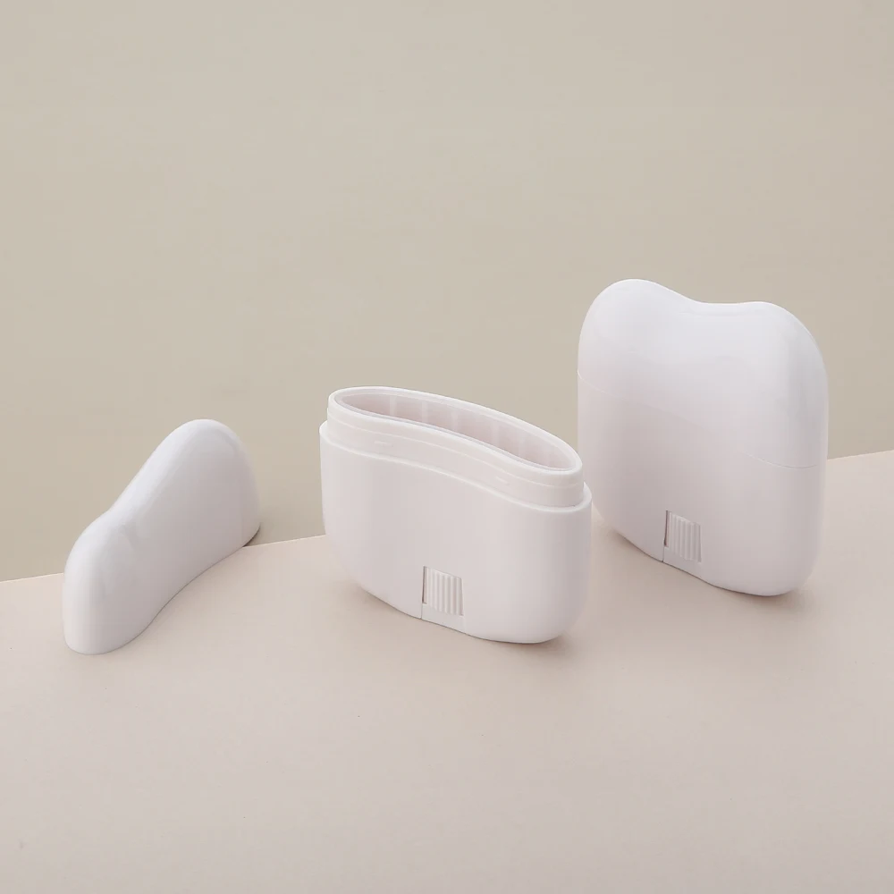 Unique White Empty Plastic Twist Up Deodorant Stick Container Lip Balm Tube Foundation Cover Packaging