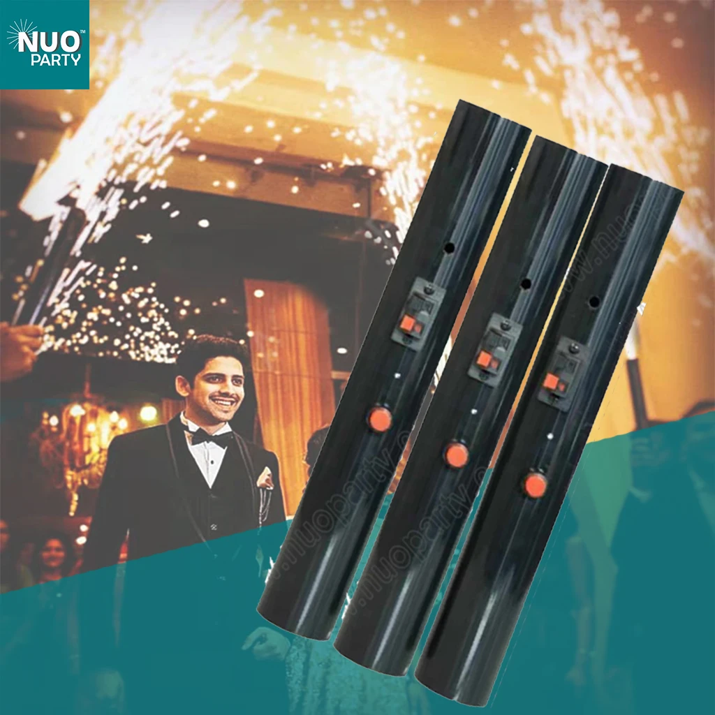 Reusable Hand Held Cold Pyro Shooter For Wedding Dance Birthday Ktv Christmas New Year Celebration Spray Supplies Entrance Stage