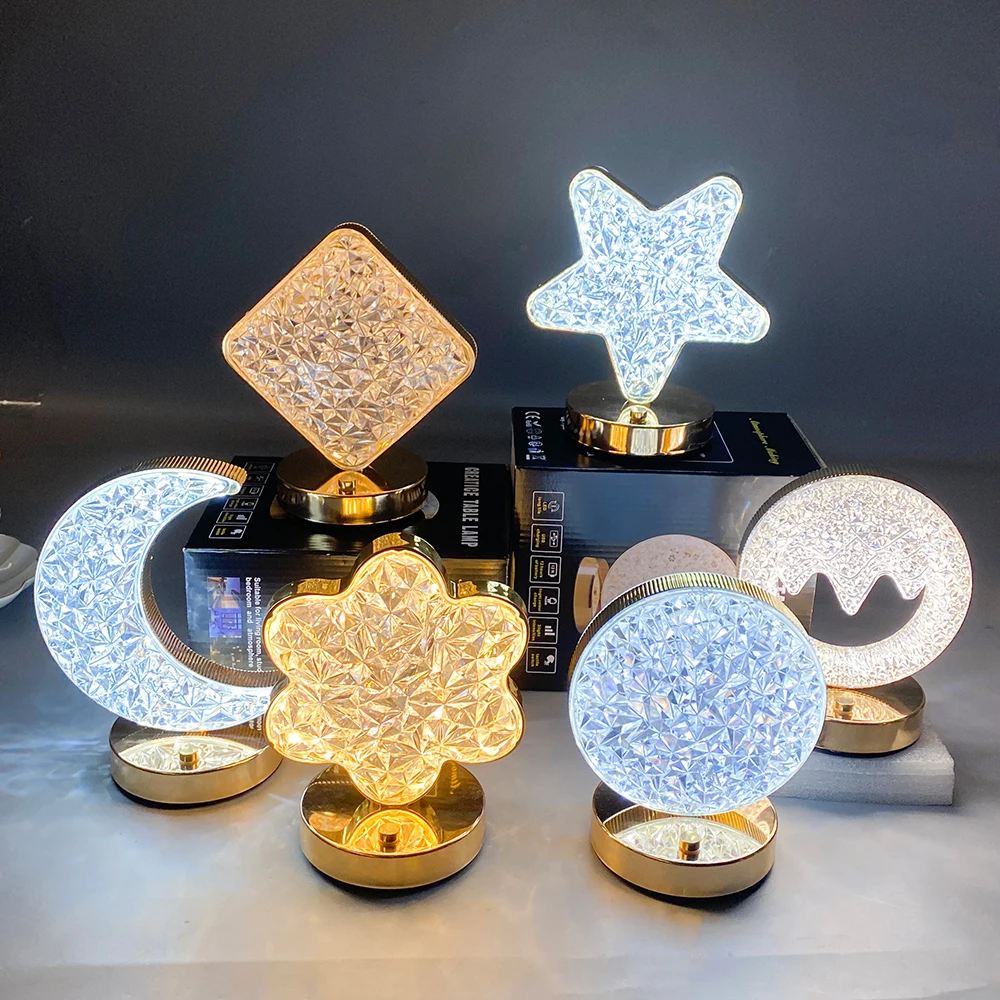 New Modern ABS Atmosphere decoration usb rechargeable touch sensor led reading light desk light usb study reading led table lamp