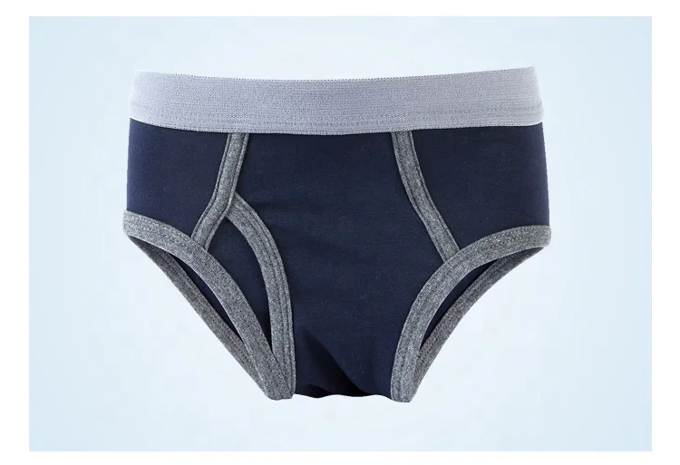 
Wholesale custom soft cozy 95% cotton 5% spandex boys boxer shorts underwear brief 