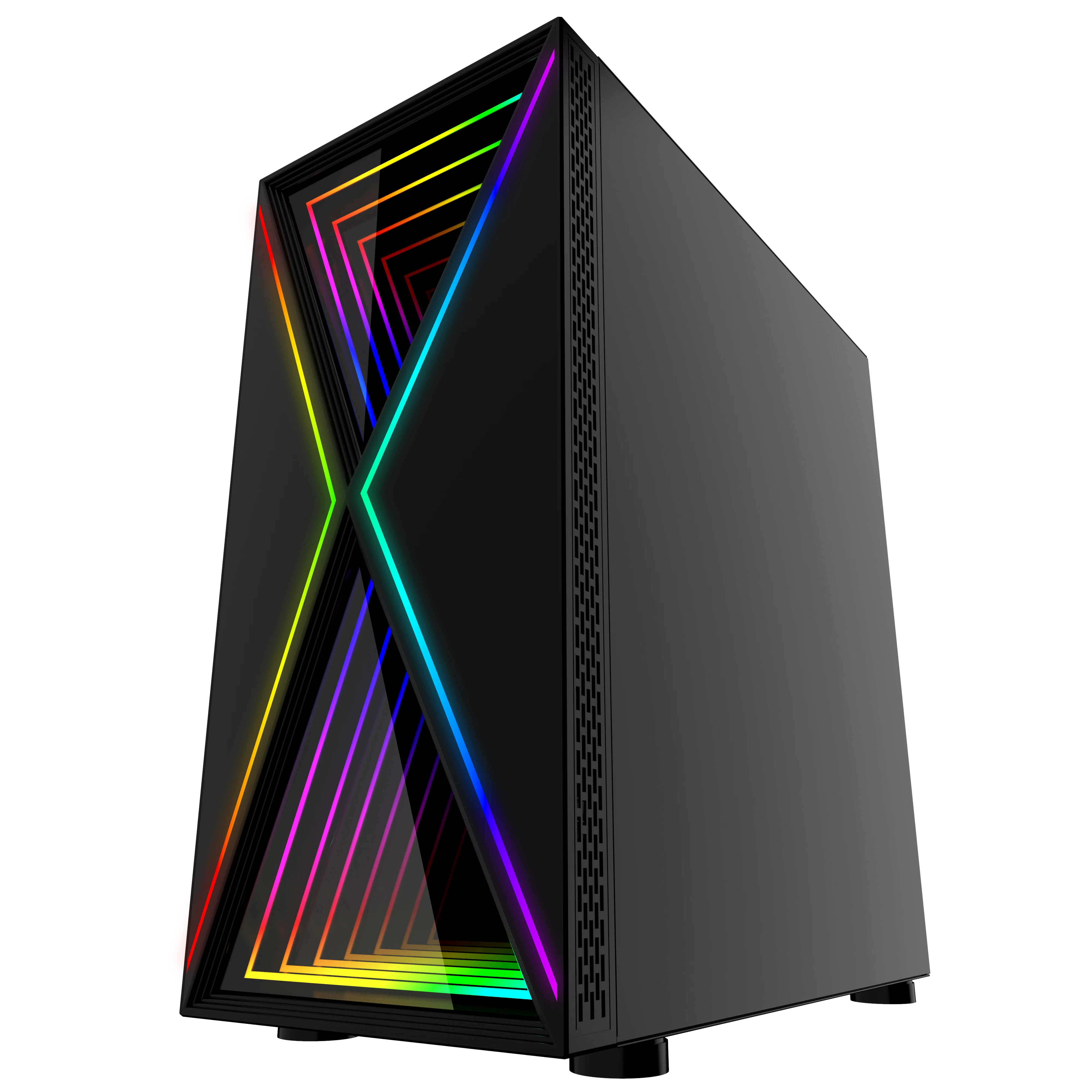  Высококачественный корпус для компьютера H36 ATX игрового ПК со стеклянной