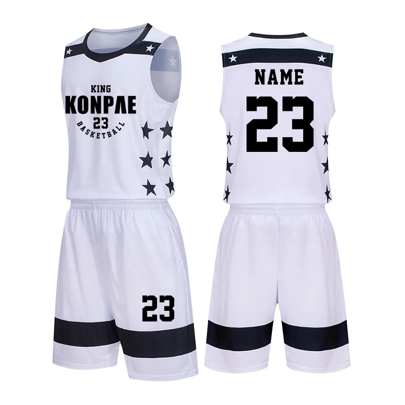 Top Quality Sports Jersey Reversible Dry Quick Mesh Custom  Girls Basketball Uniform Set