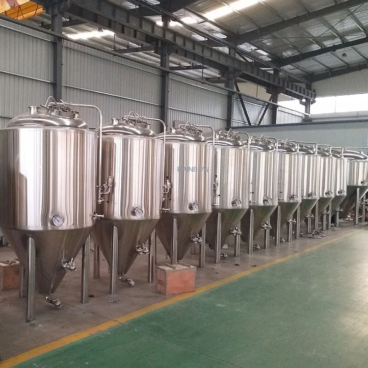 1000 liter mash/lauter tun, 1000L Brew kettle and whirlpool tank