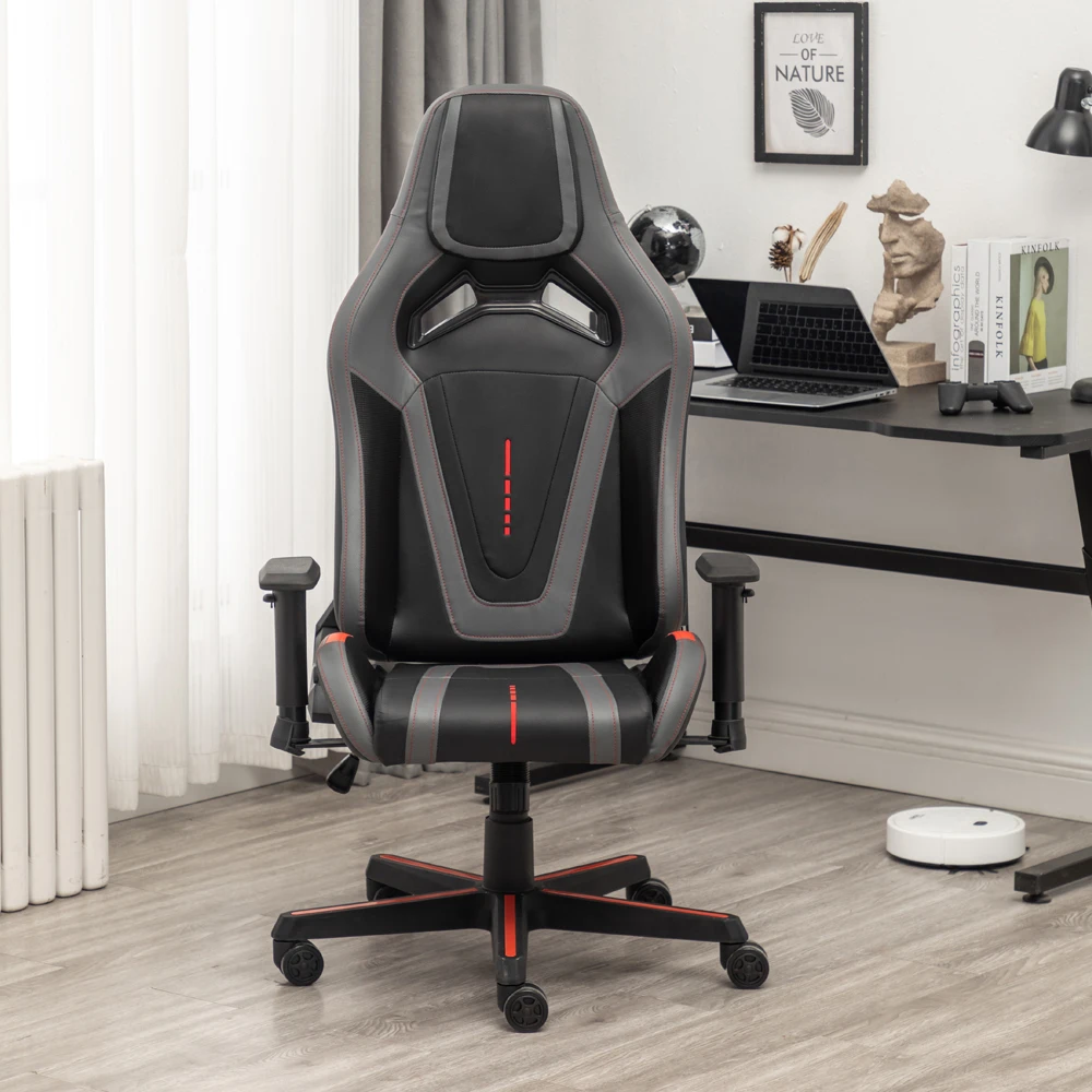 Wholesale High Quality Computer Gaming  PC gamer Racing Style Ergonomic Comfortable Leather Gaming Chair