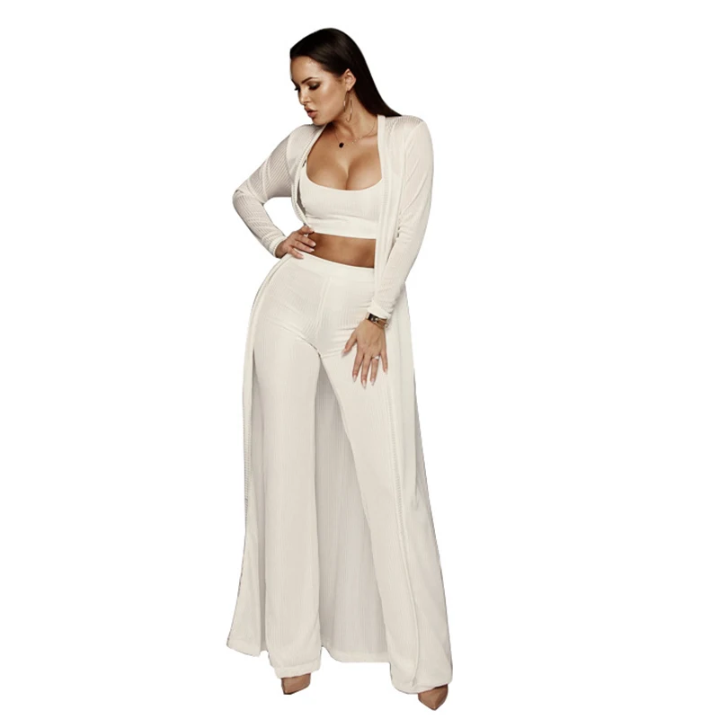 Customized casual Women Sets 2 two 3 piece set Suits for Women clothing Blank tight sexy nightclub sleepwear sets