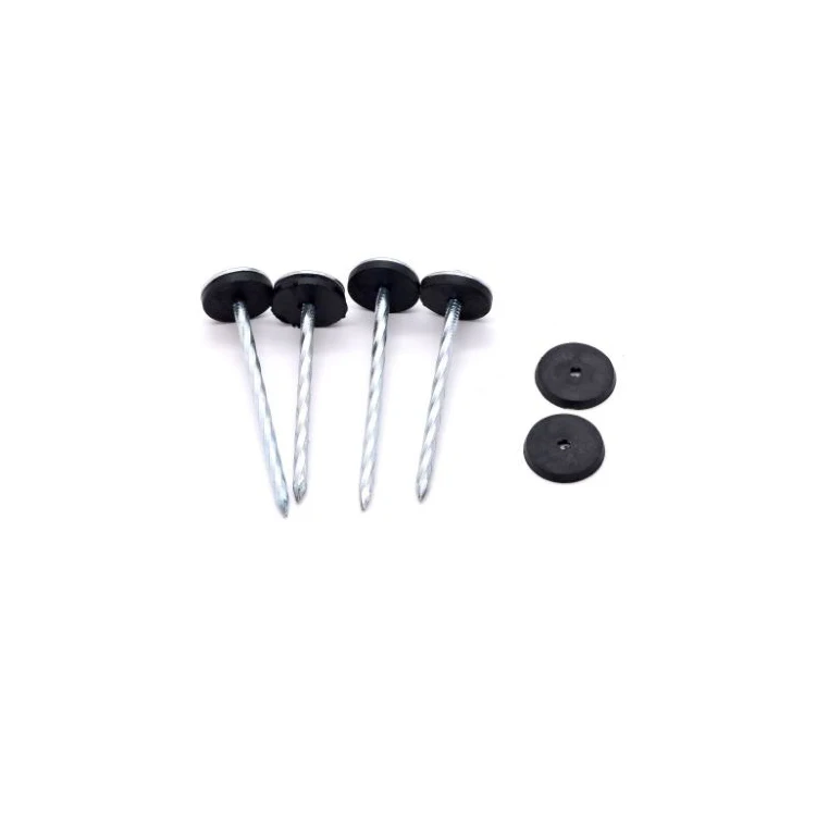 Professional Supply  Automatic Roofing Nail Making Machine Brass Roofing Nails Color Printed Roofing Nails