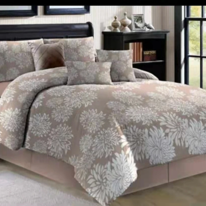 120G HIGH QUALITY  polyester fabric bedding sets india market