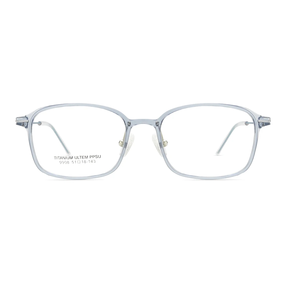 Latest Design Frames for Eye Glasses Titanium Optical Glasses PPSU Optical Glasses for Men Women