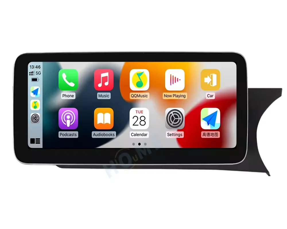 Android 13  LCD display car audio player For Mercedes Benz C/V Class W204 W205 GLC X253 RHD Bluetooth  Carplay GPS navigation