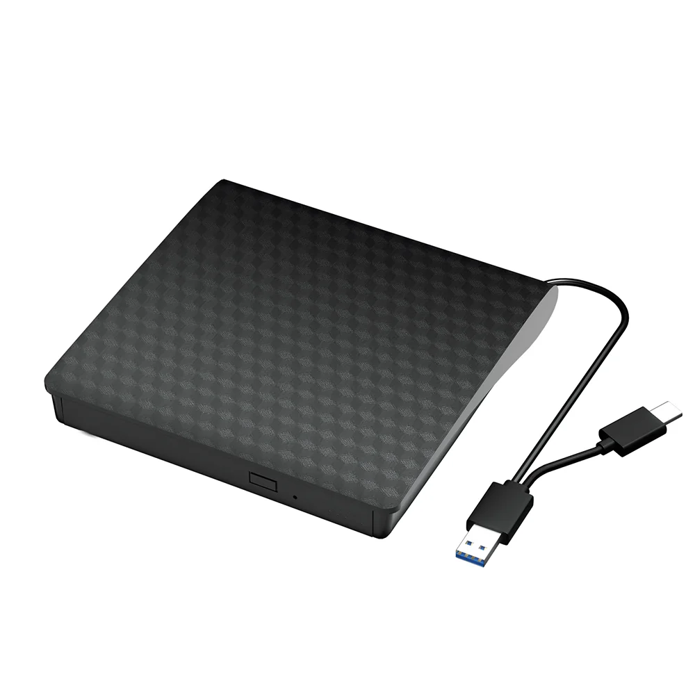 Новейший внешний cd/vcd/dvd записывающее устройство оптический привод DVD rw player кард-ридер совместимый с настольным Windows USB