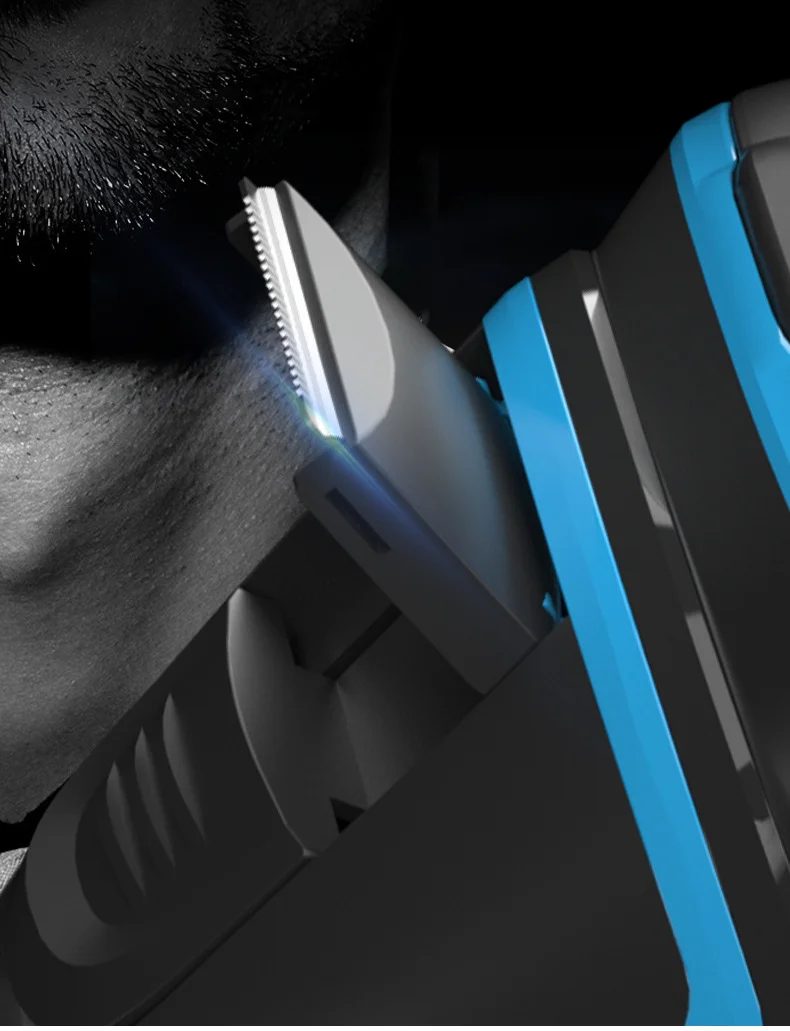 MRY Intelligent Men Shaver Rechargeable Floating Three-head Electric Razor Whole Body Washable Hair shaver