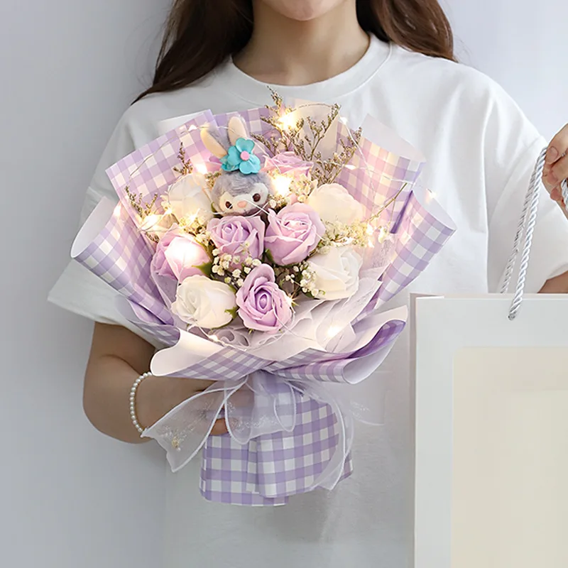 R499 New Design Toy Gifts Set Bunny Rabbit Novelty Gifts For Girls Birthdays Anniversary Gift Sets
