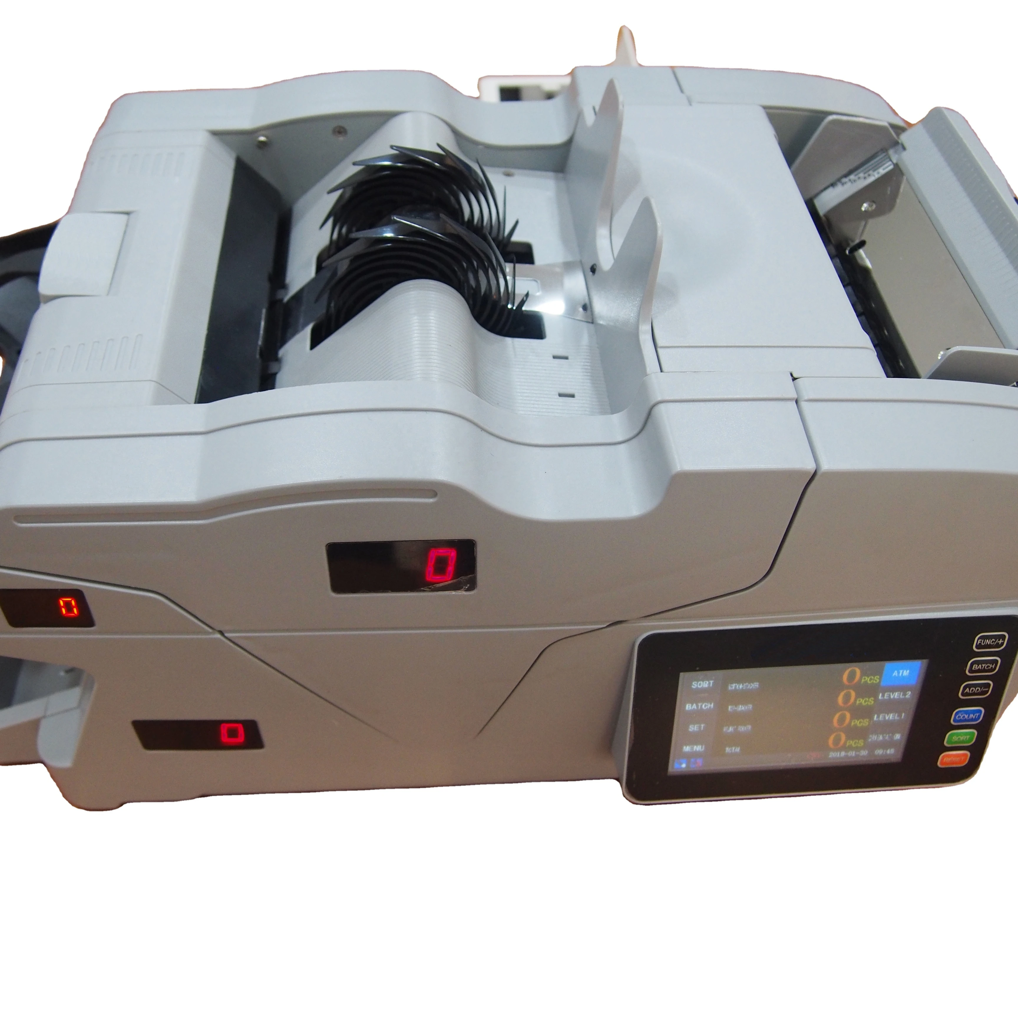 WT-680 bill sorter note counting machine counting mix Bank Special Banknote Counter 2+1 sorter with UV+MG+MT+IR+DD