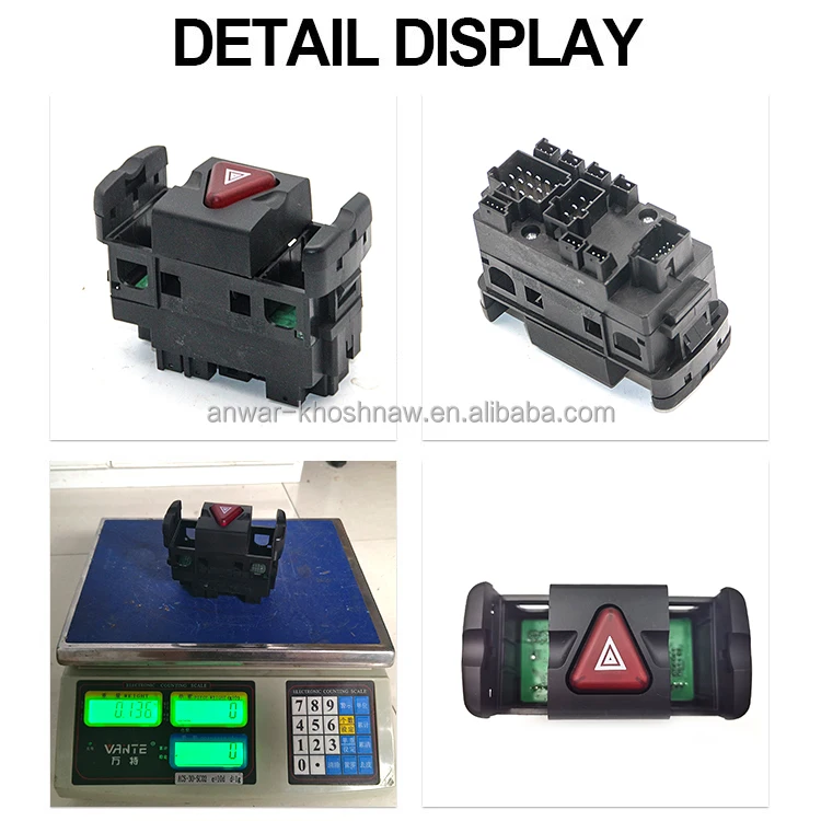 for benz Truck Hazard warning switch Heavy Duty Truck Parts  Oem 9434460523