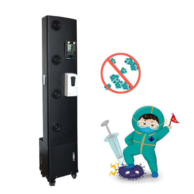 
Can move automatic sterilization robot atomizer Multifunction machine hand sanitizer smart Automatic sprayer 