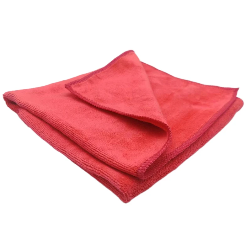 400Gsm Weft Knitting Car Detailing Microfiber Towels 80% Polyester 20% Polyamide Microfiber Brushed Car Drying Towel