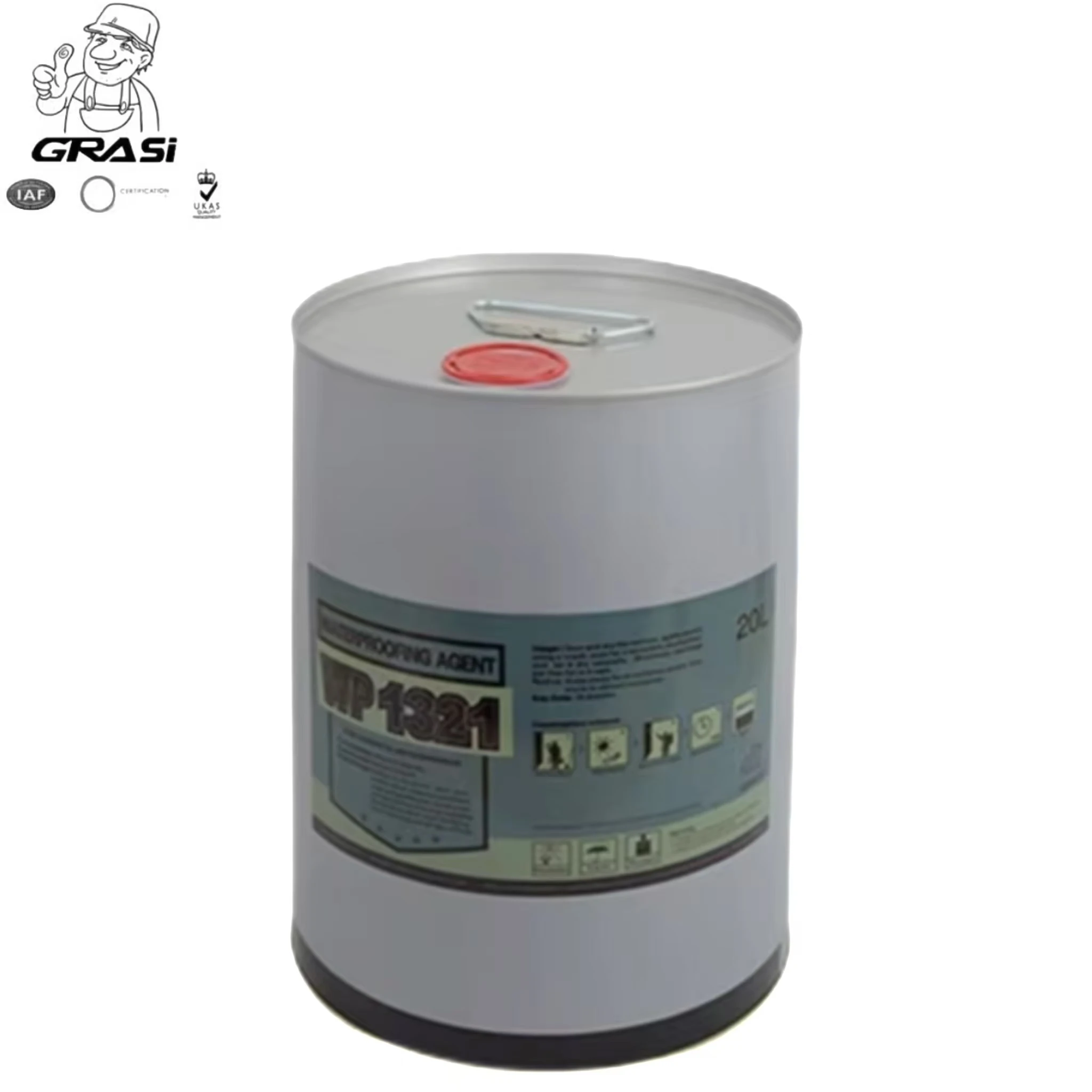 The roof grasi polymer waterproofing materials type spray coating