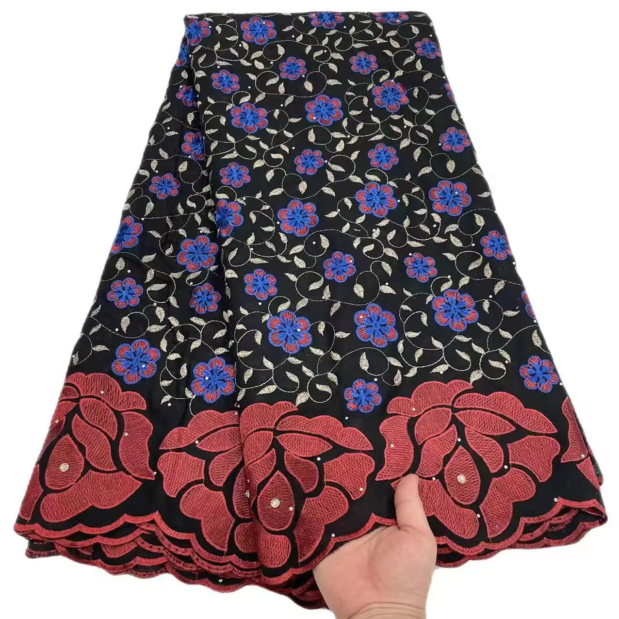 Swiss Balinese Embroidery Design Pure Cotton cloth fabric