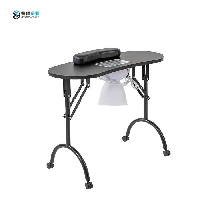 Рекламный портативный Маникюрный Стол для ногтей с вакуумом