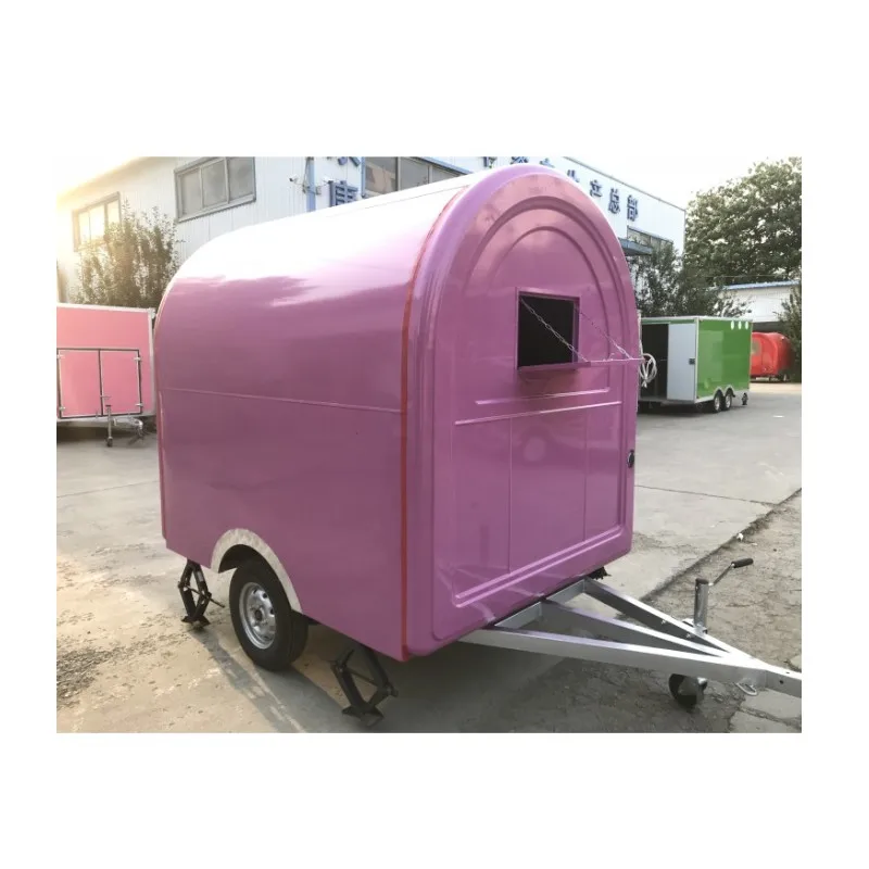 Outdoor Coffee Chine Food Trailer Catering Trailer Van Camper Van For Sale