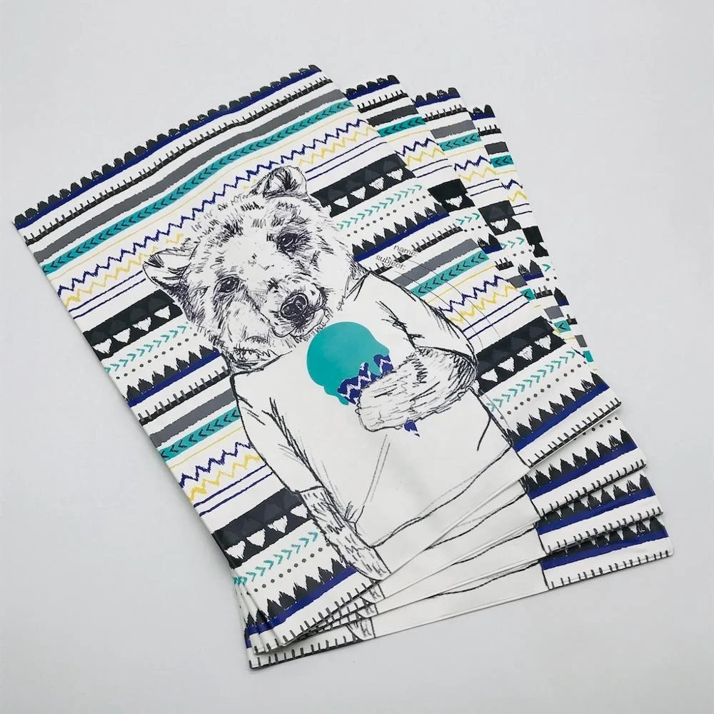 
B6 A6 A5 A4 Soft colorful PVC plastic book cover 