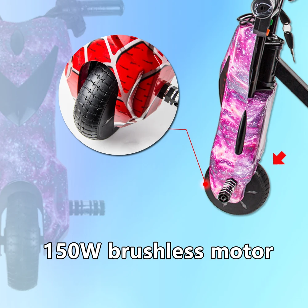 360 градусов детский Электрический скутер горячая распродажа трехступенчатый электрический мощностью 150 Вт