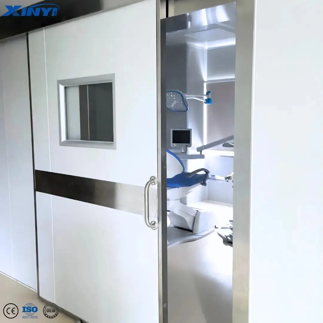 High quality automatic sealed sliding door system airtight hospital operating room door Suitable for hospital operating rooms