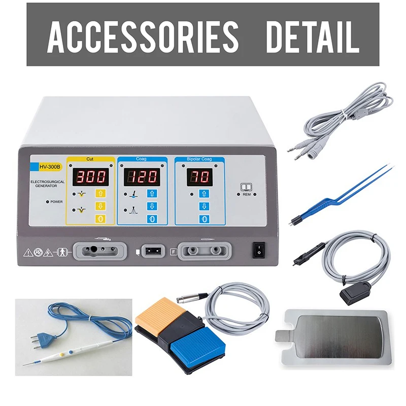 cautery machine portable Quirurgico Surgical electrobistur electrocautery Generator Unit diathermy machine factory price