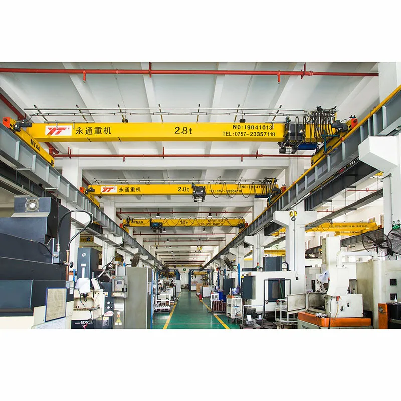 Guangdong factory sales 5ton 10ton single beam overhead crane lifting equipment