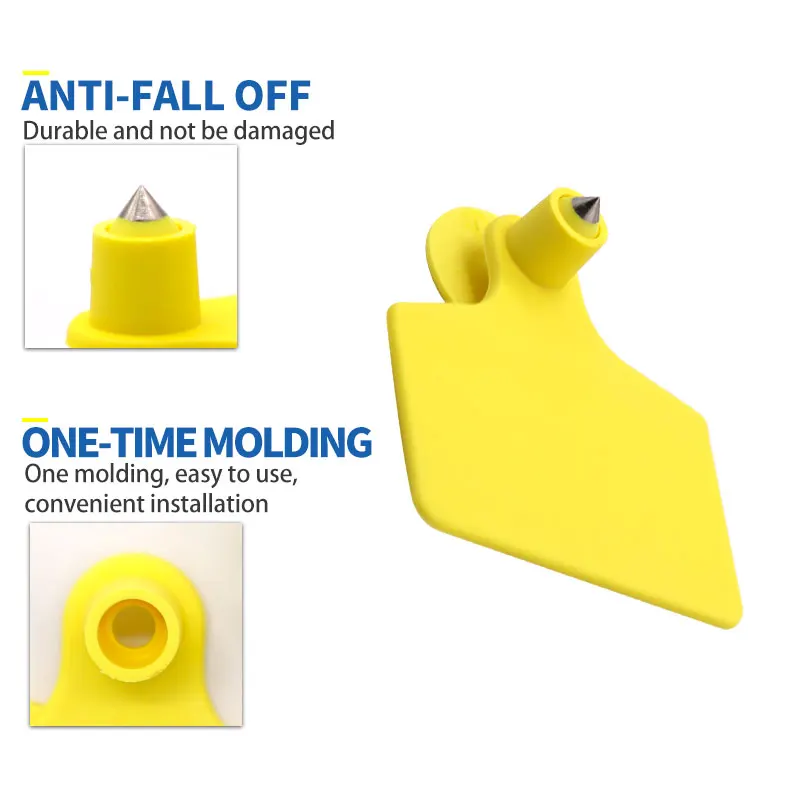 HED-ET122  solar ear tags cattle gps tracking ear tags price china cattle ear tag