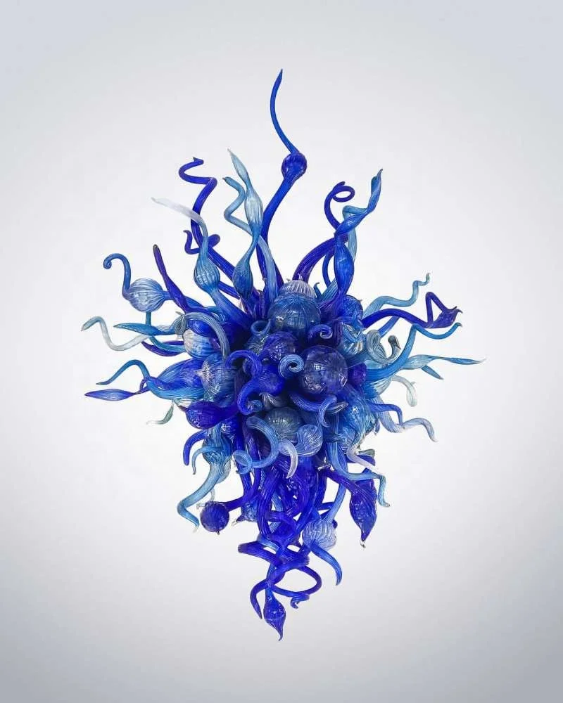 Элегантная люстра из муранского стекла в стиле Chihuly светодиодные лампочки 110-240 В освещение для спальни дома
