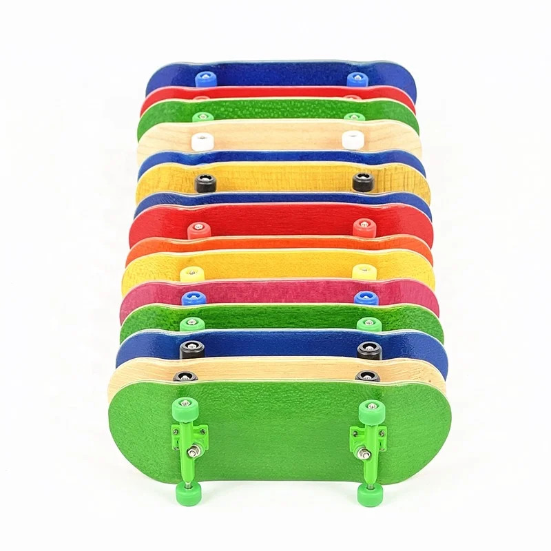 Professional Customization Finger Skateboard Fingerboard Toy Fingerboards Kinds of Colors Decks