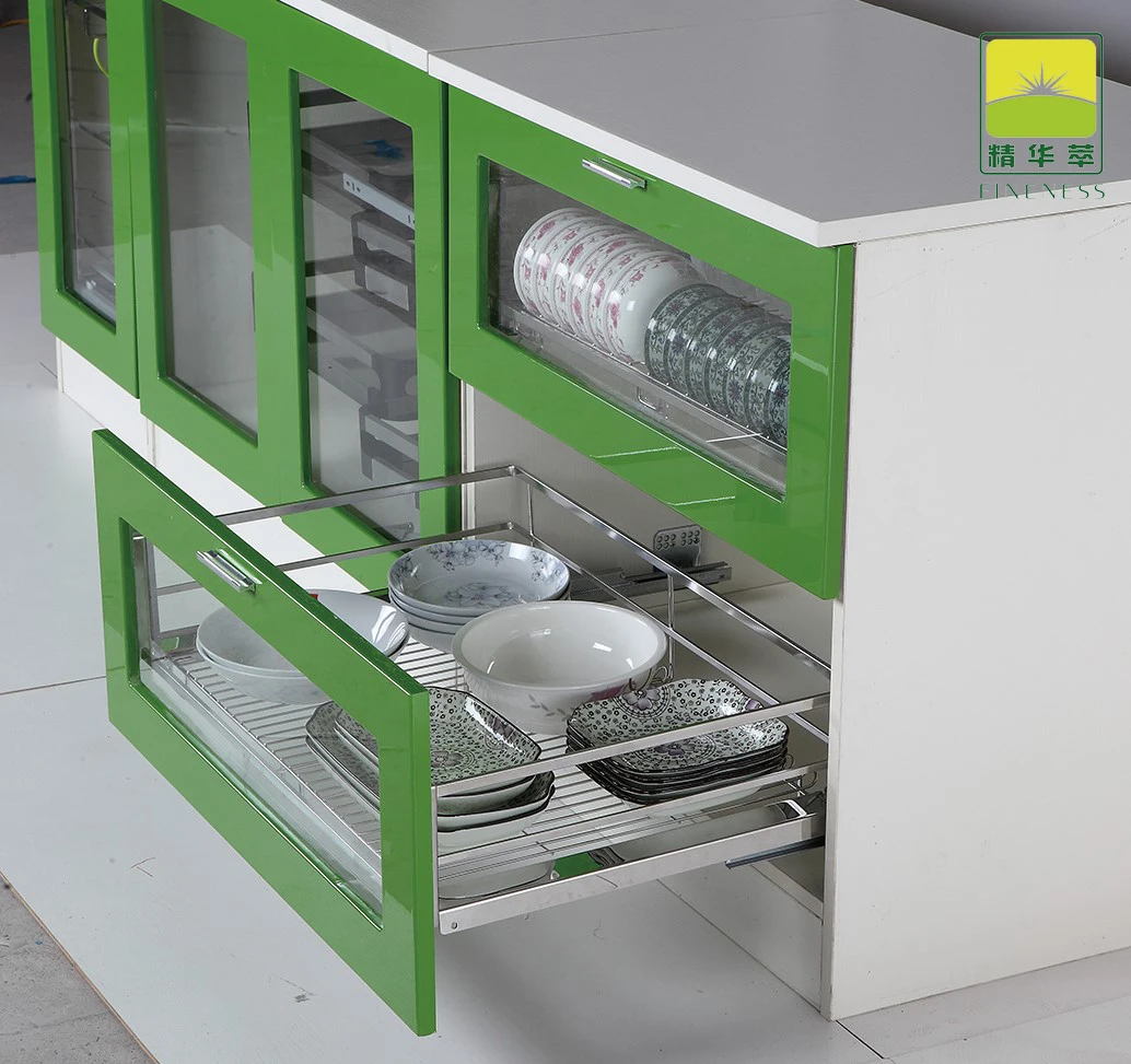 High quality Stainless steel kitchen basket pull out basket